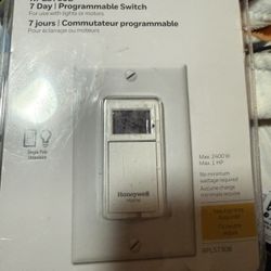 Honeywell Home 7 Day Programable Switch 