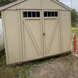 8x10 Ft. insulated Shed With Power