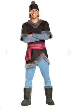 Kristoff Frozen Costume - Adult M