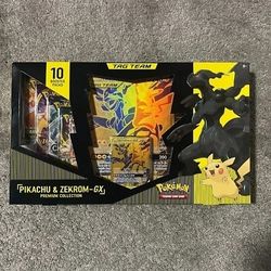 Pikachu And Zekrom Gx Premium Collection 