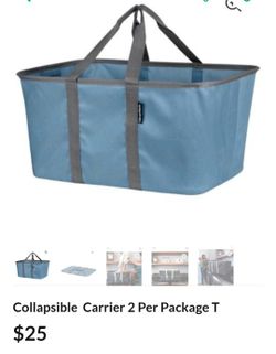 Amazing Convient Collapsible Carrier 2 Per Package T