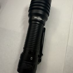 NEW WURKKOS TS23 TACTICAL FLASHLIGHT 5000 LUMENS 482M XHP70.3 HI 21700 Battery