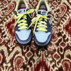 Halloween Themed Nike Dunks Size 6.5y 