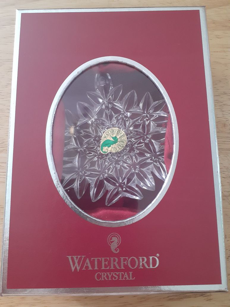 2005 Waterford crystal ornaments (Mint)
