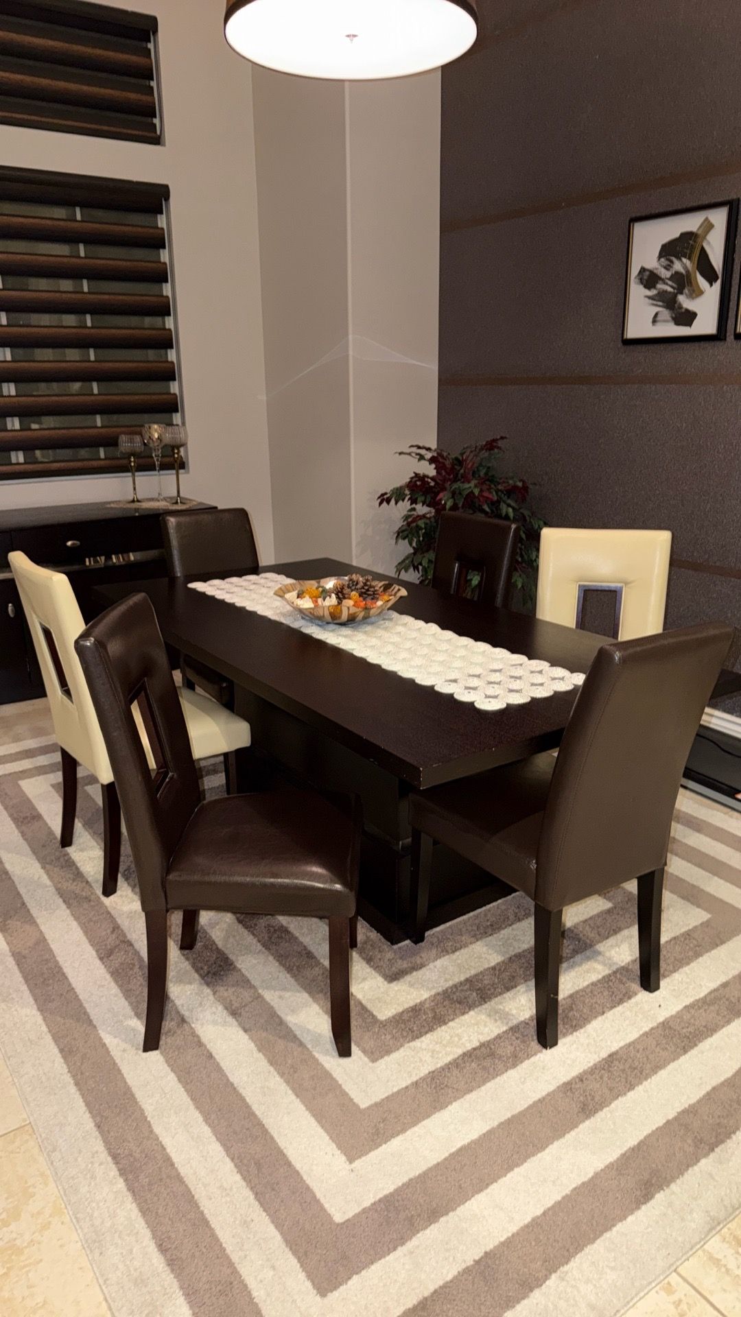 Dinner Table Set of 8