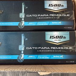 2 Trailers Jack 1500 Pounds 