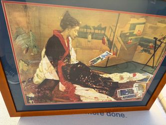 Framed Whistler Print – Caprice in Purple and Gold