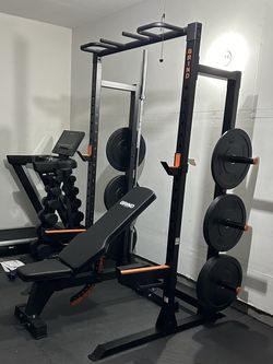 2025 Grind Fitness Chaos4000 Half Rack Bundle Like New with Accessories - San Jose, CA