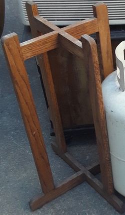 Wooden Water bottle Stand $10