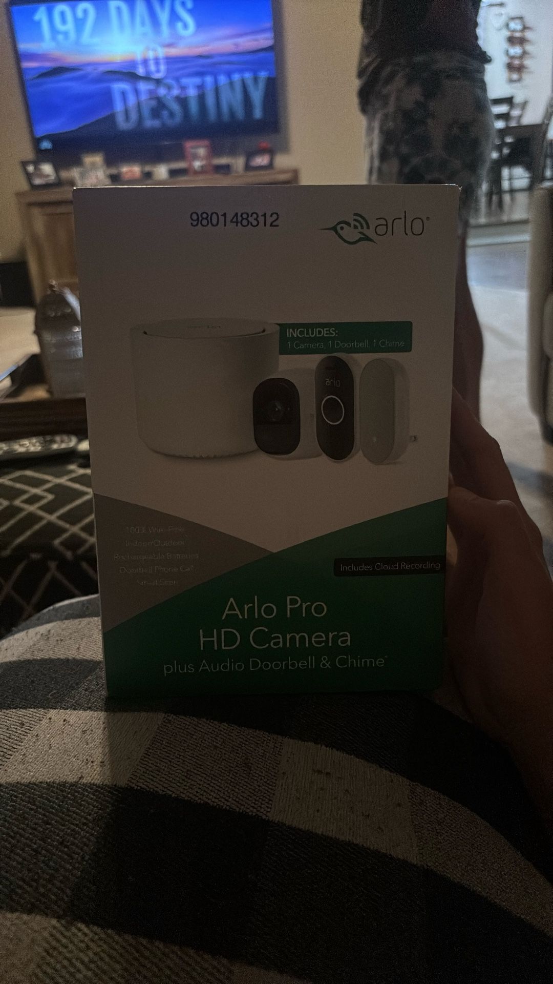 Arlo Pro HD Camera Plus Audio Doorbell And Chime