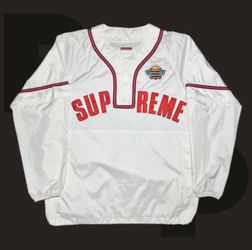 Supreme Snap-Off Sleeve L/S Baseball Top (Large)