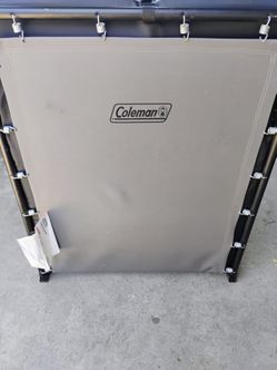 Coleman folding bed