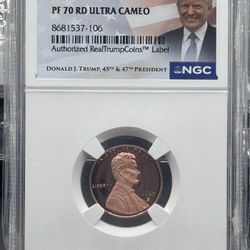 🔥 2025-S Lincoln Cent – NGC PF70 RD ULTRA CAMEO 🔥 🇺🇸 Authorized RealTrumpCoins™ Label 🇺🇸