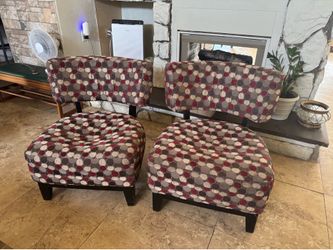2 living room chairs