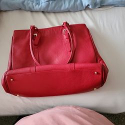Red Tote Bag 