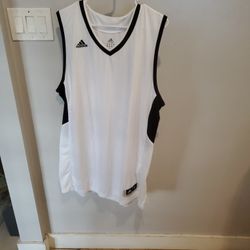 White Adidas Jersey Very Breathable Fabric