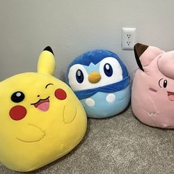 Lot of Pokemon Squishmallows
