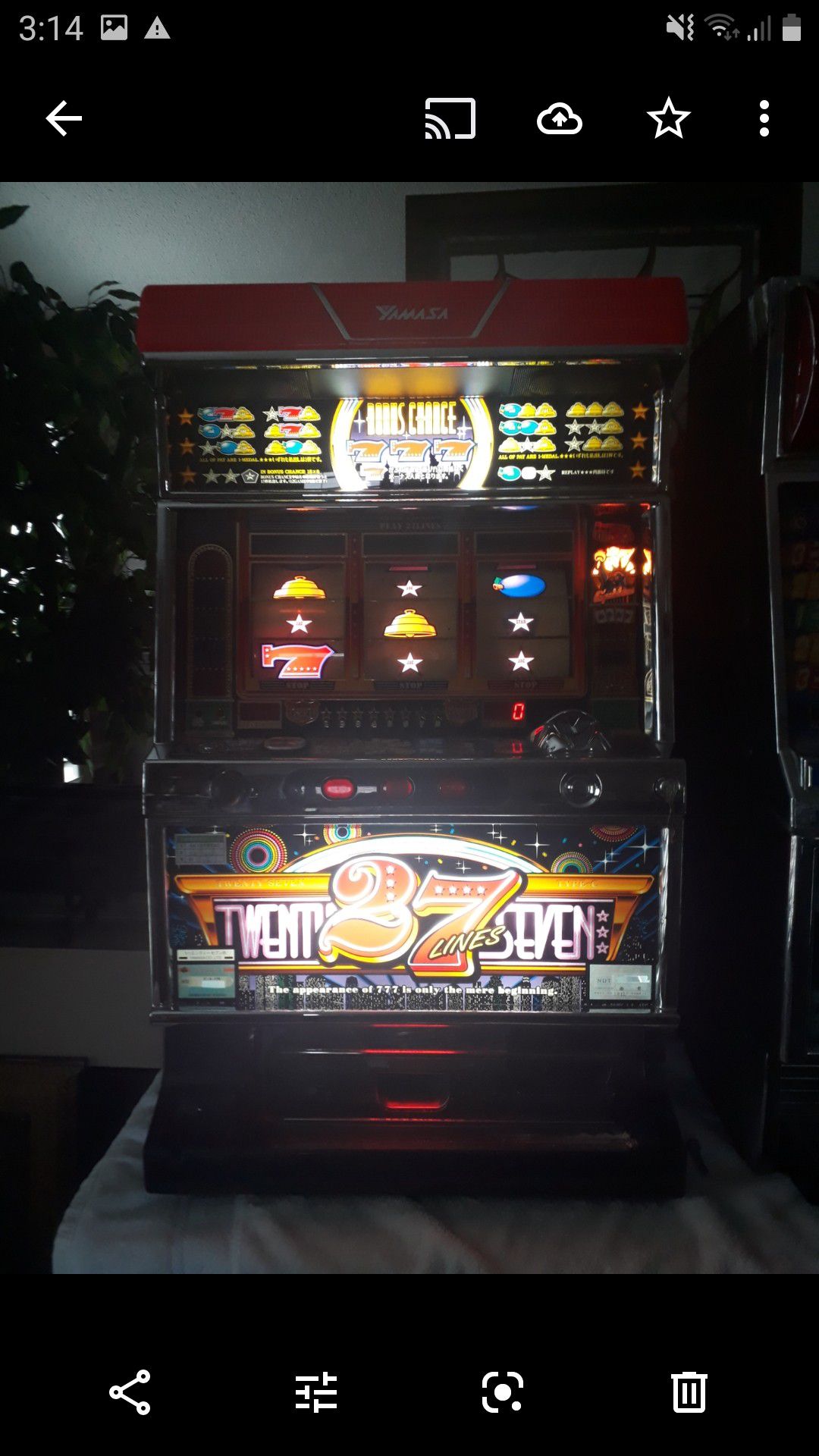 Yamasa "27 Lines" Slot Machine