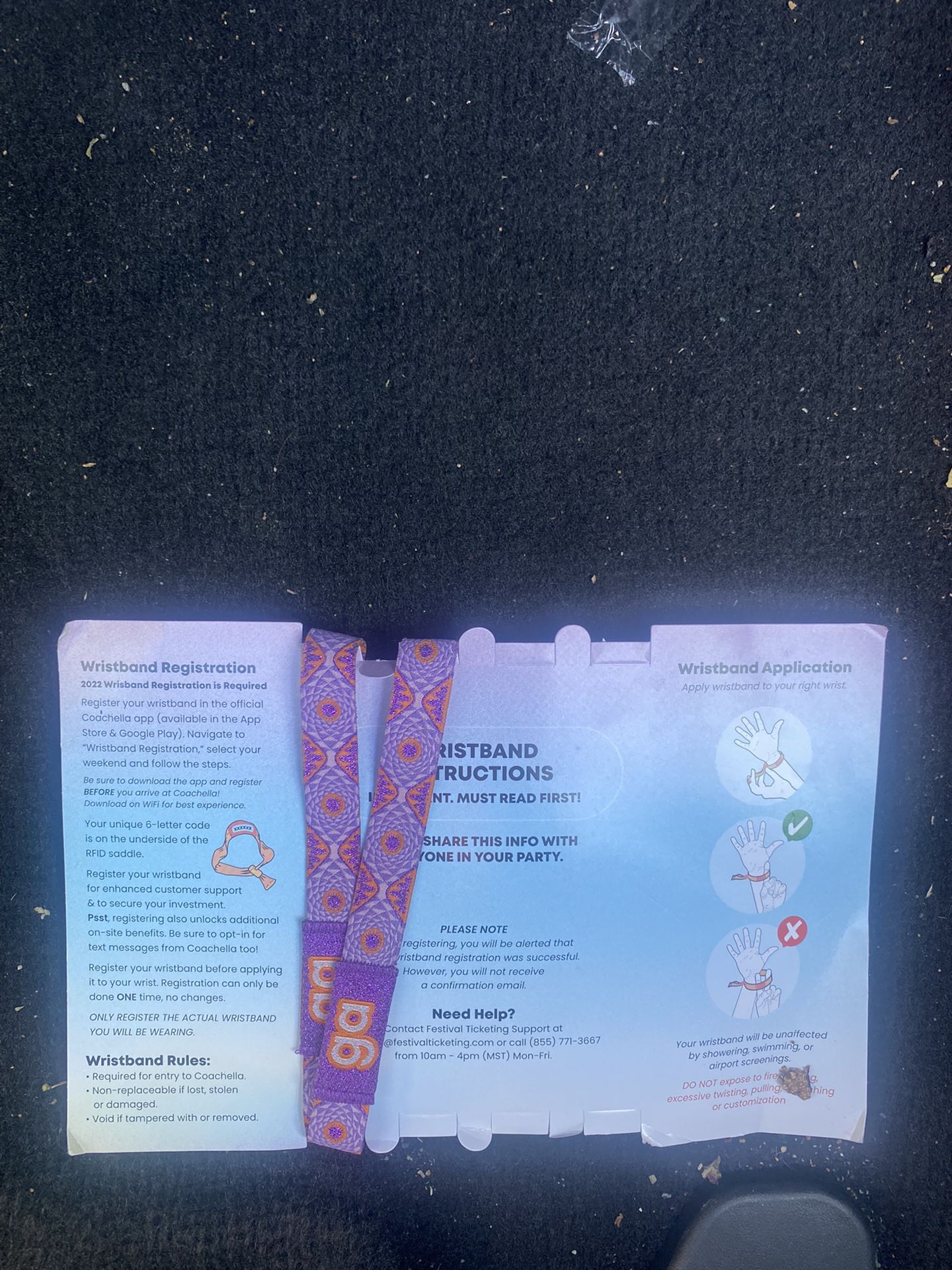 Coachella Wristbands