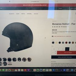 Bitwell Motorcycle Bonanza Helmet BRANDNEW!!