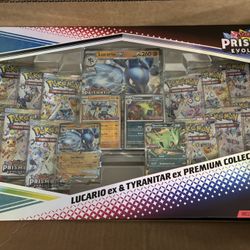 lucario tyranitar prismatic premium collection sam’s club 