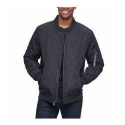 Calvin Klein Men's Quilted Bomber Jacket 