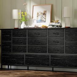 Large Black Dresser 