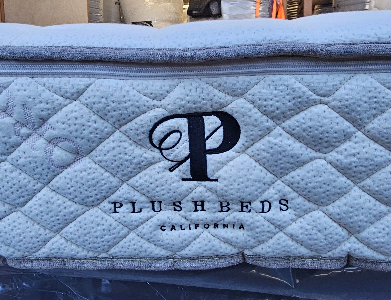 LIKE NEW! PlushBeds Latex King Mattress - Delivery Available