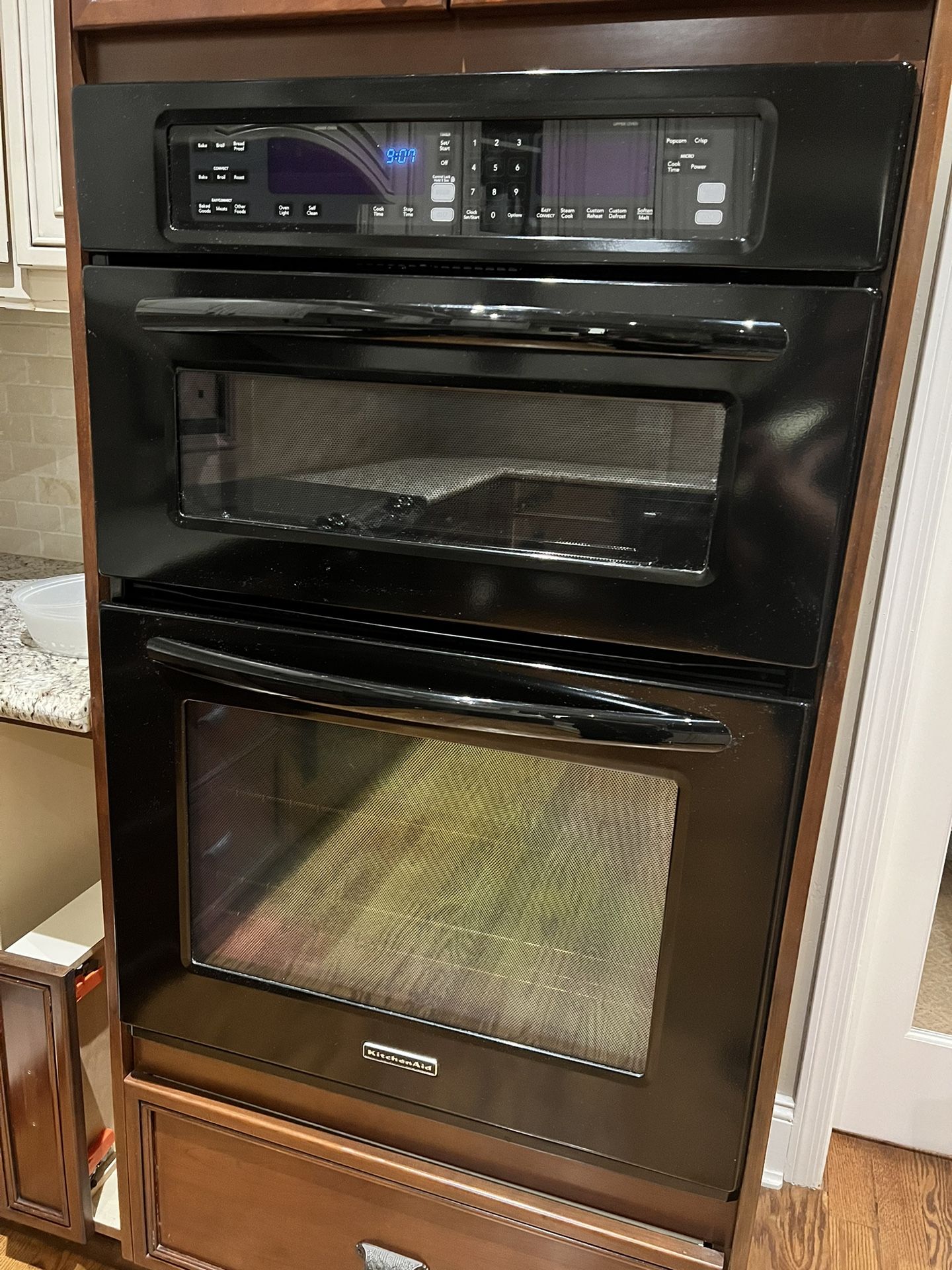 Kitchen Aid Built In Microwave And Oven
