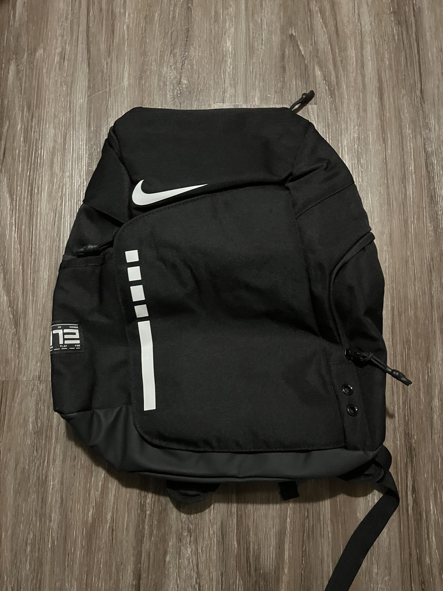 Nike Elite Bag 🖤 Black & White | Classic Gym & School Backpack