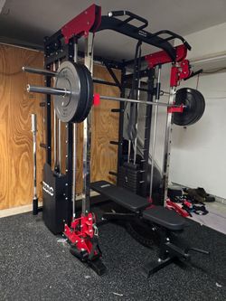 Smith machine &  Gym Matt