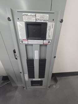 Siemens Electrical Panel As Seen In Pics