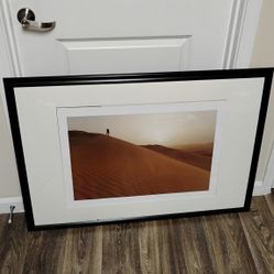 Dessert Sand Dunes Wall Art 42"LX29"WX1"T
