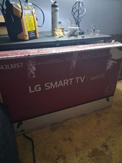 43"  lg smart tv