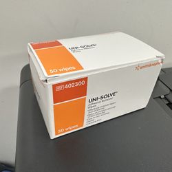 Smith & Nephew Uni-Solve Adhesive Remover Wipes 50 Exp2030 New