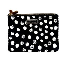 Marc by Marc Jacobs Nylon Makeup Cosmetic Bag Quilted Clutch