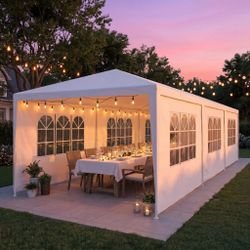 Heavy Duty 10×30 300sq.ft. Tent 20-30 Person 8 removable walls