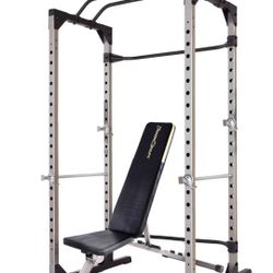 Squat Rack With Bench 