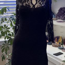 Black Lace Dress