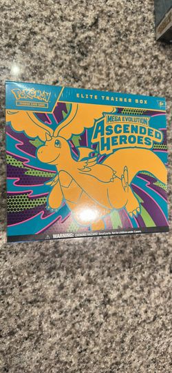 Pokemon TCG Mega Evolution Ascended Heroes Elite Trainer Box