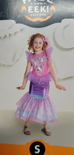 Halloween Costume Kids Fantasy Mermaid 
