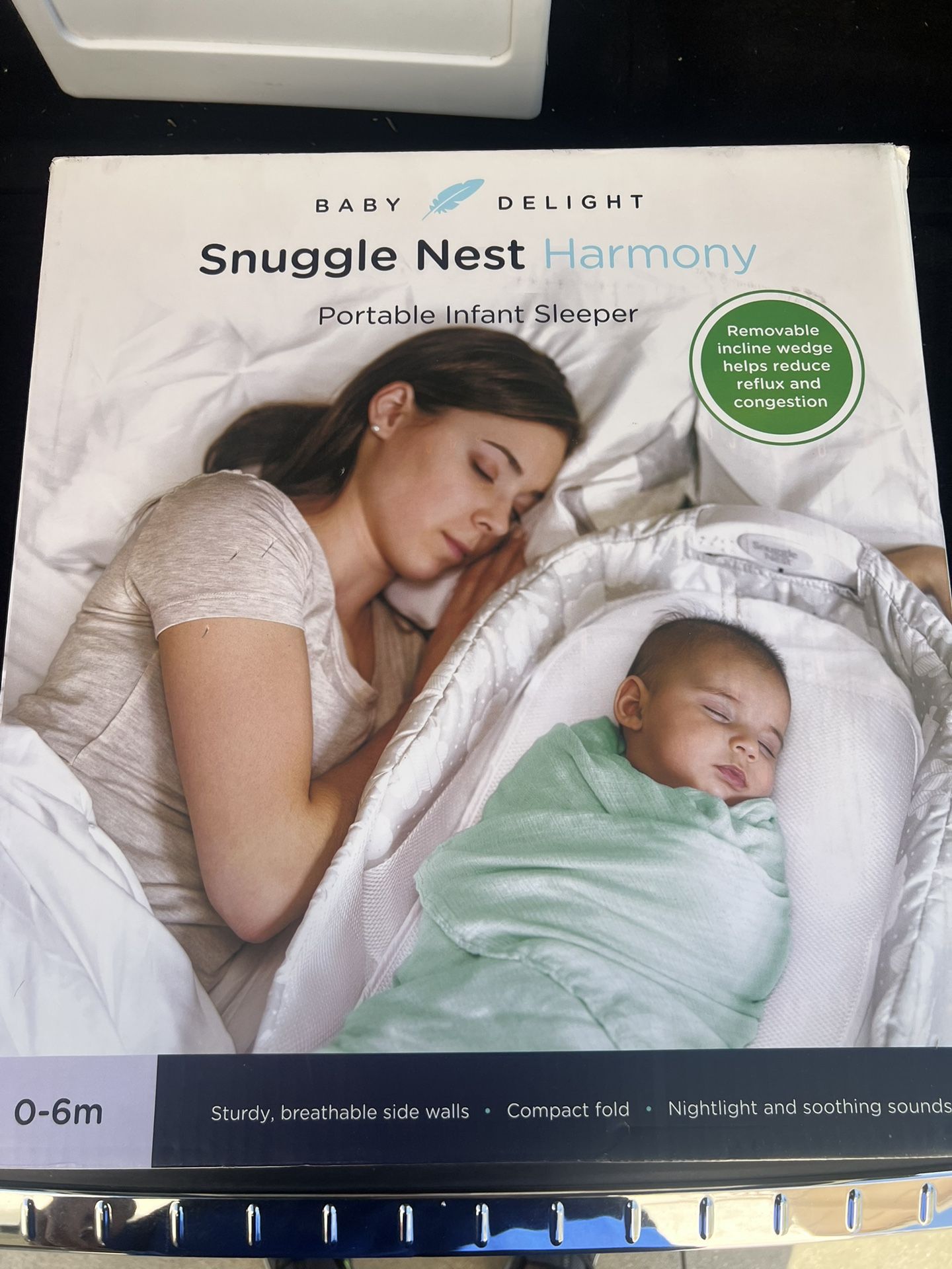SNUGGLE NEST HARMONY - PORTABLE INFANT SLEEPER