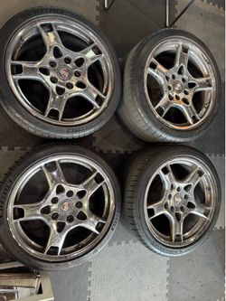 19” Porsche 997 C4S Oem wheels lobster chrome