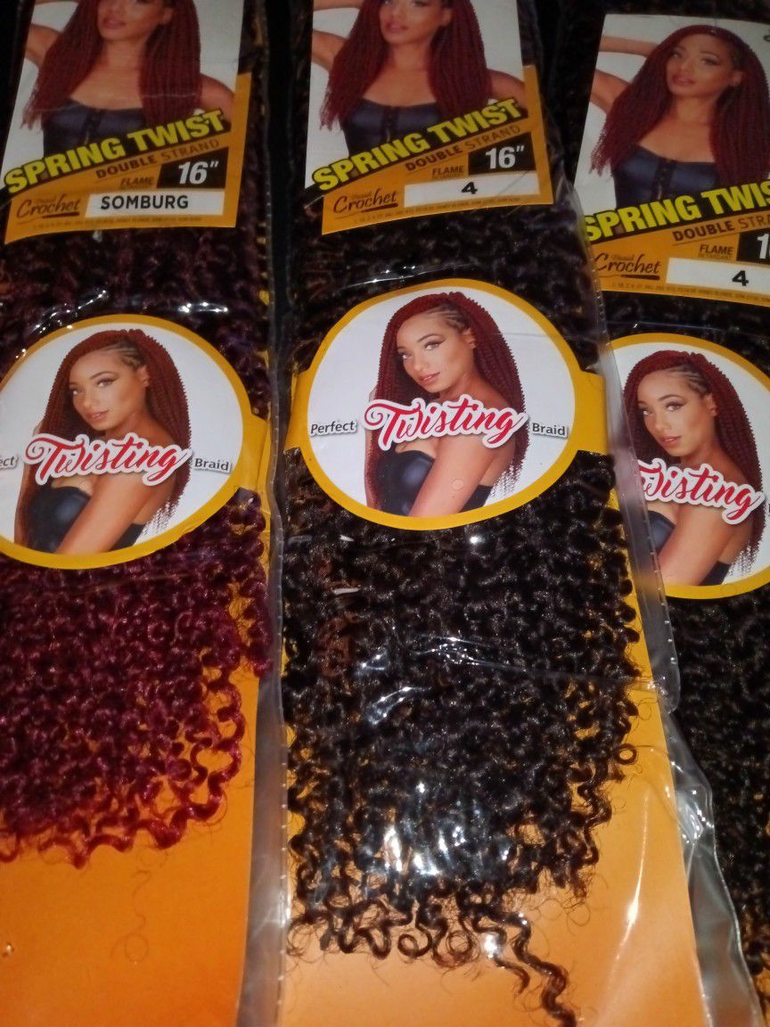 $5 for 1 pack of Spring twist hair