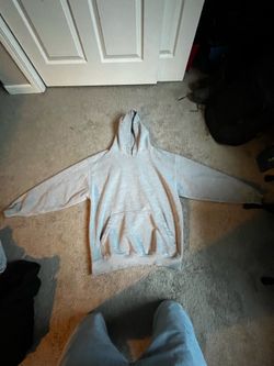 Men’s grey Proclub hoodie (large)
