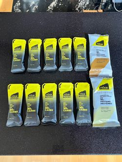 (10) Näak Boost Energy 30g Gels + (2) Recovery Protein Mix