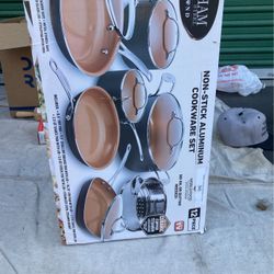 Cookware Set 12 Piece