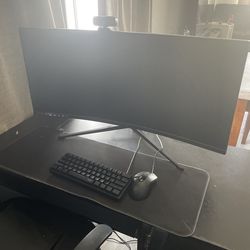 sceptre 34” 1440 WQHD 180hz 1ms 1500R monitor