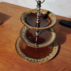 Vintage 3 Tier Serving Dish
