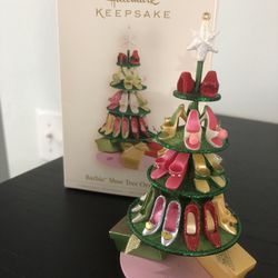 Tree Ornament Barbie Shoe Carousel 